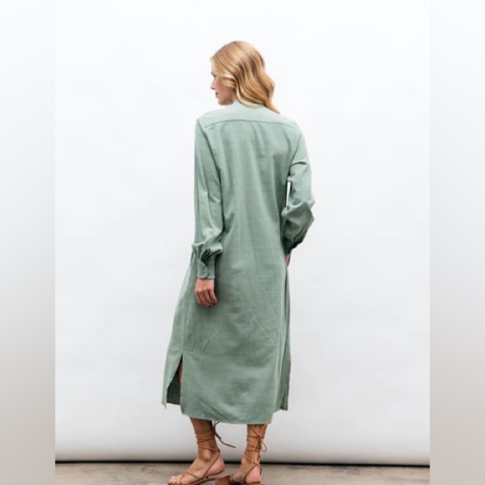 Mi Golondrina green Herminia Verde de Mar dress - Small